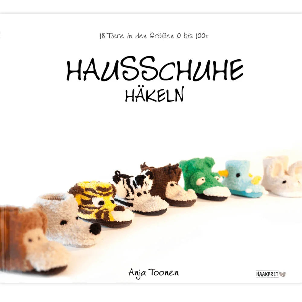 Buch Hausschuhe häkeln by Anja Toonen