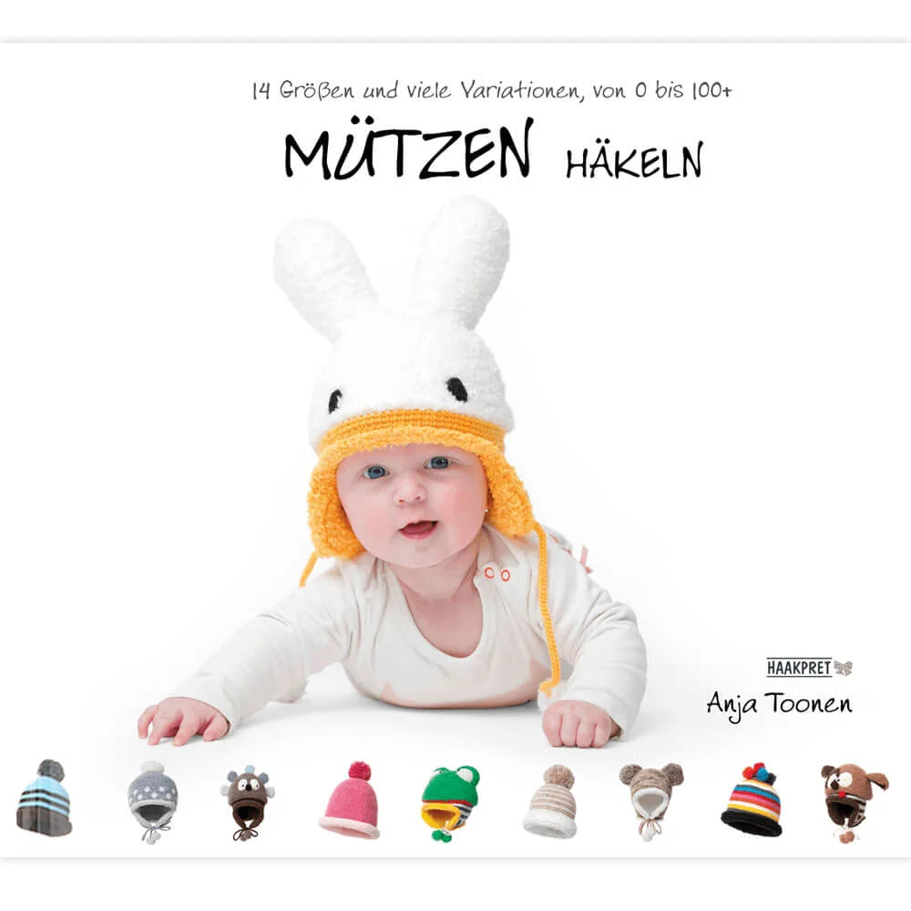 Buch Mützen häkeln by Anja Toonen