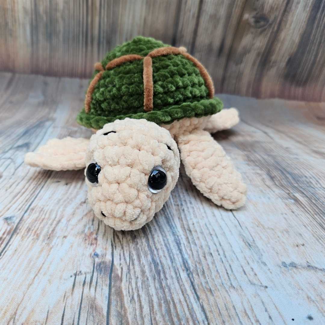 Häkelset Schildkröte