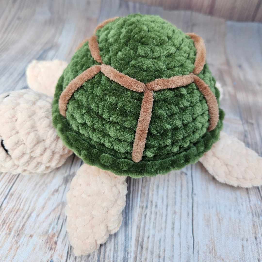 Häkelset Schildkröte