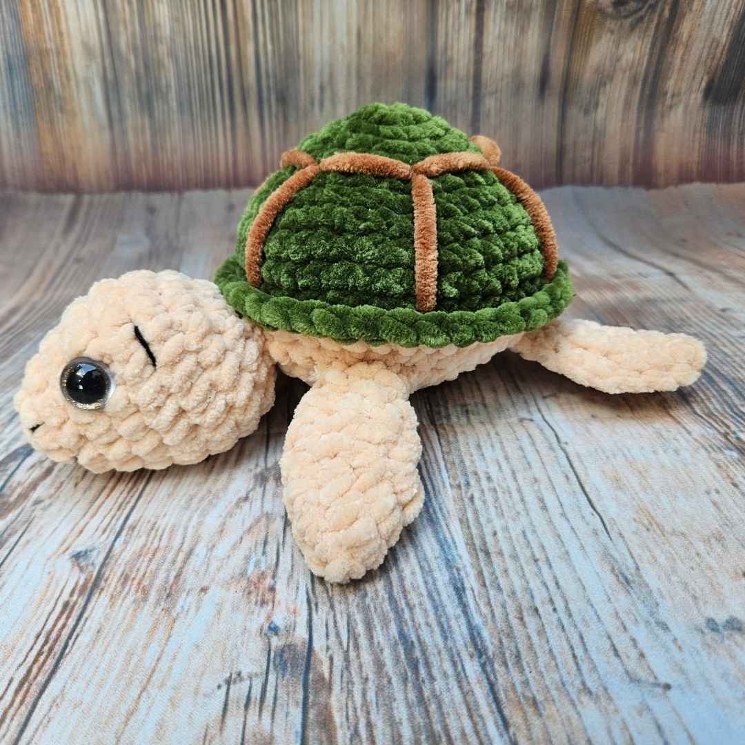 Häkelset Schildkröte