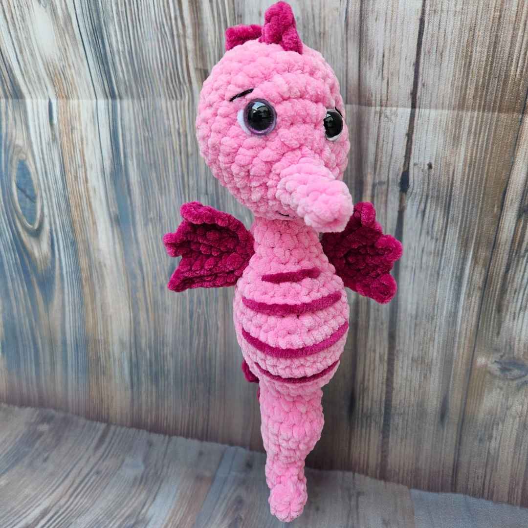 Häkelset Seepferdchen