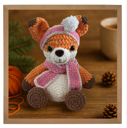 Luna die Winter Füchsin